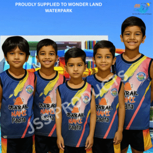 KIDS SWIMWEAR- ALL CUSTOMISED SUPPLIED TO WONDERLAND WATERPARK