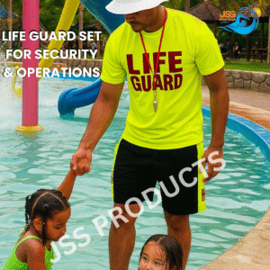 LIFE GUARD SET FOR SECURITY AND OPERATIONS AROUND POOL IN WATERPARKS
