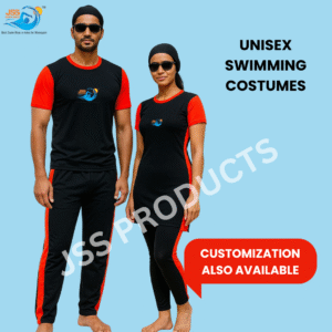 UNISEX SWIMWEAR - HALF SLEEVES T-SHIRT WITH LOWER FOR WATERPARKS